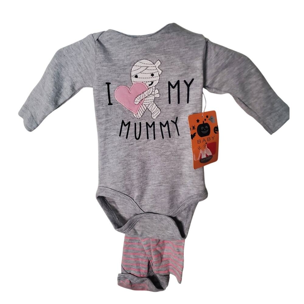 Bon Bebe Set of 2 One Piece Bodysuits, NWT, 0-3 Months